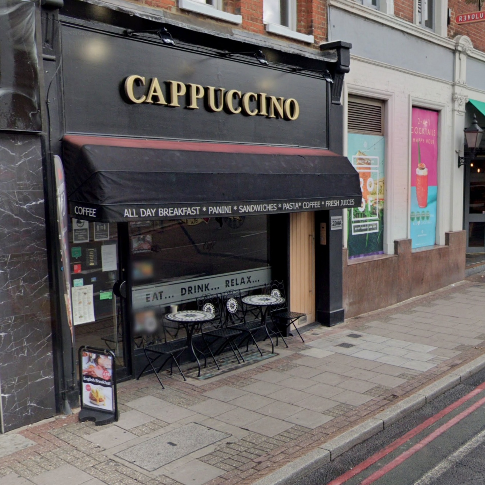 Cappuccino Cafe | 204 Upper Richmond Road